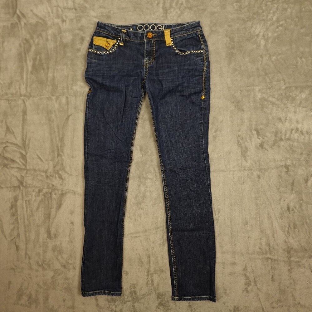 Vintage Coogi jeans low rise skinny women's 7/8‎ Y2K denim